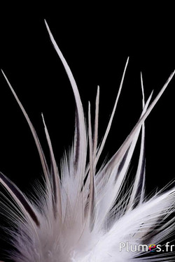 Reiher - 13-16 cm - naturweiss-creme-grau